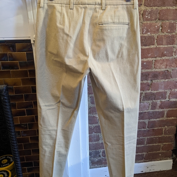 Piazza Sempione Christina  Front Pleat Beige Trousers IT 40 - Picture 2 of 8